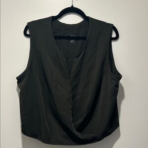 ADAY Cool Down Wrap Top